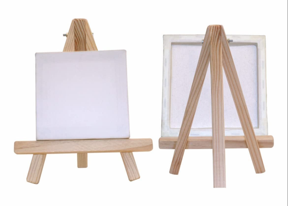 Wooden Mini Easel Stands Set Of 10