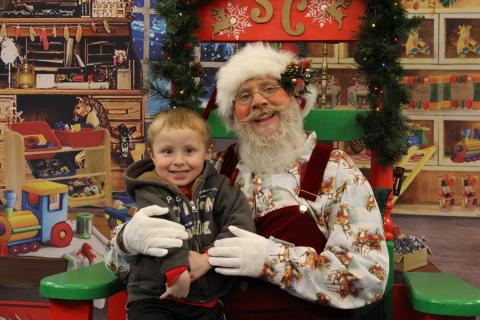 Picture with Santa