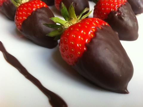 chocolate covered strawberries