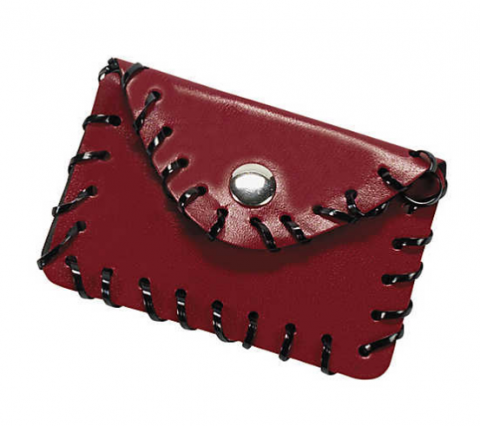 imitation leather coin pouch