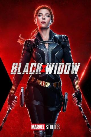 black widow movie poster