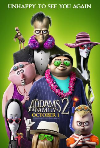 addams family 2 poster 