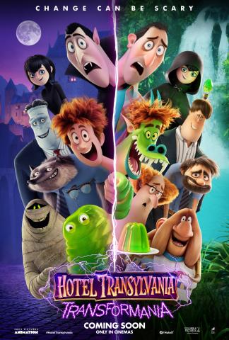 hotel transylvania: transformania poster