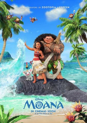 moana movie poster