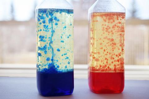 Image of lava lamp bottles