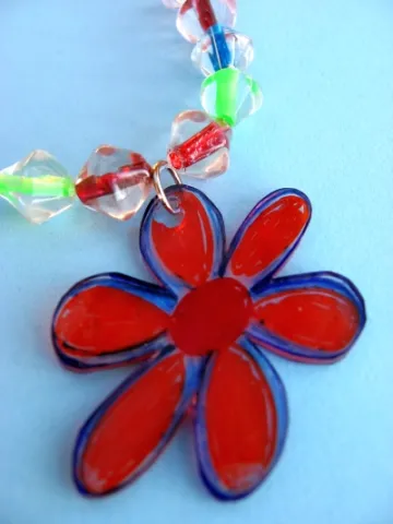 Image of shrinky dink friendship bracelet