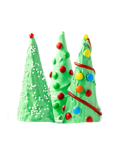 Image of edible christmas trees