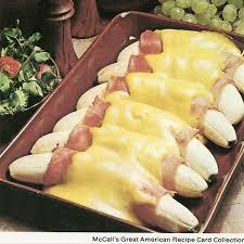 ham and banana hollandaise