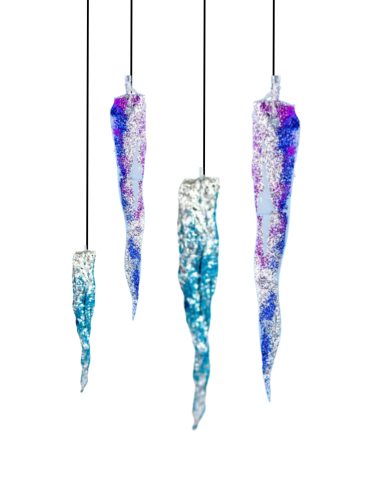 Image of hanging icicles