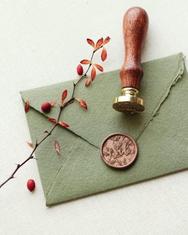 wax sealed letter