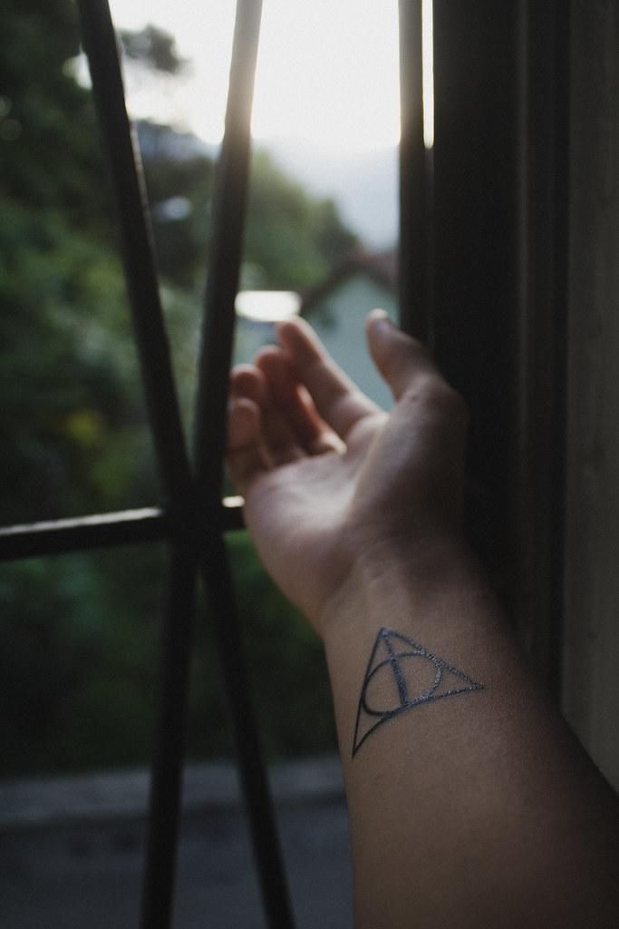 harry potter temporary tattoo