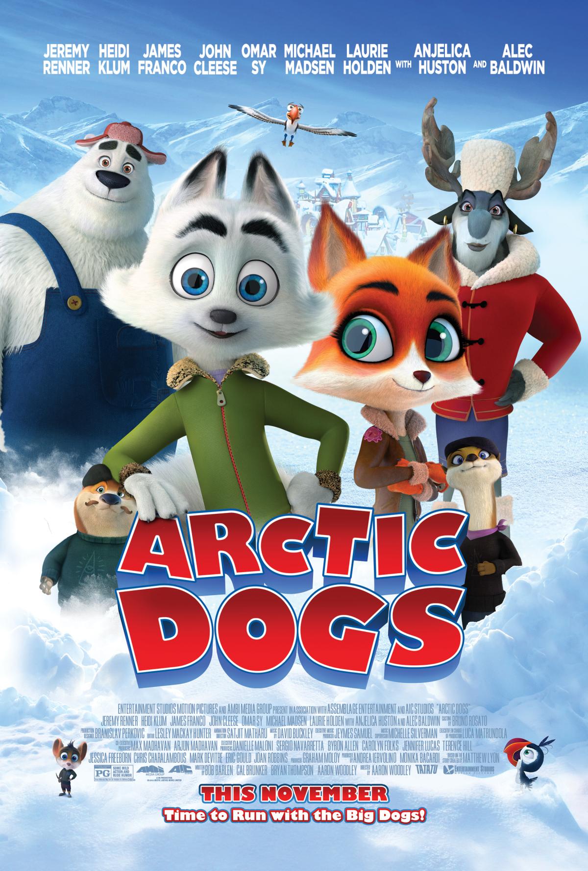 arctic dogs movie poster