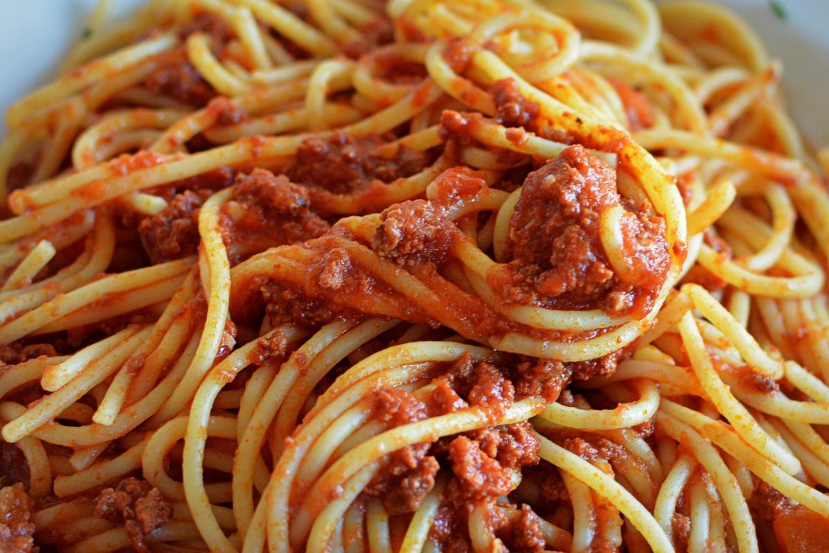 Spaghetti with meat sauce