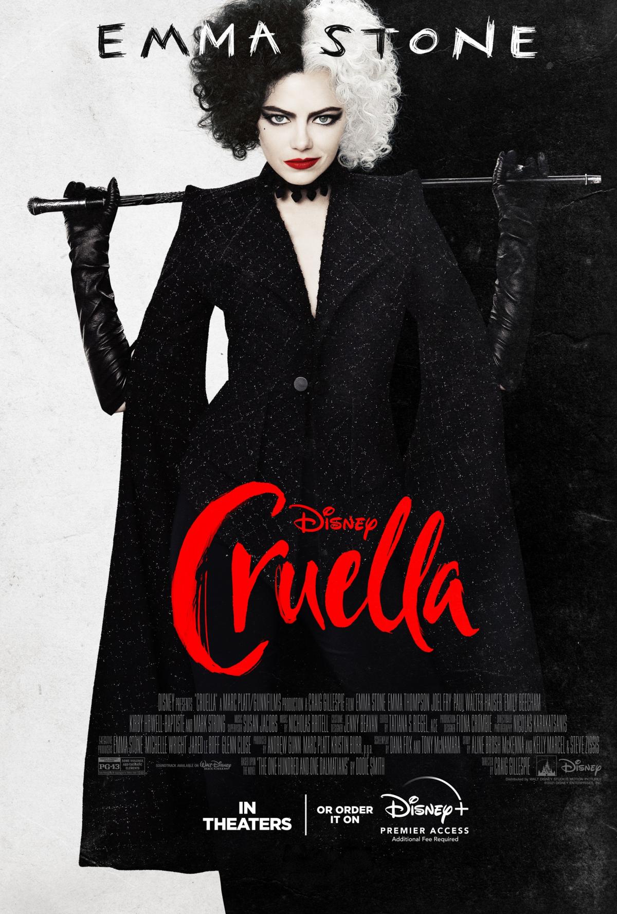 cruella movie poster