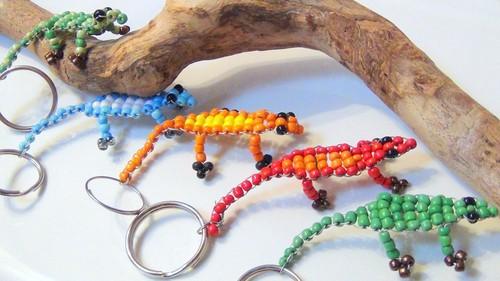 Lizard Keychain