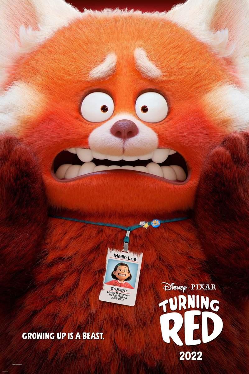 turning red poster