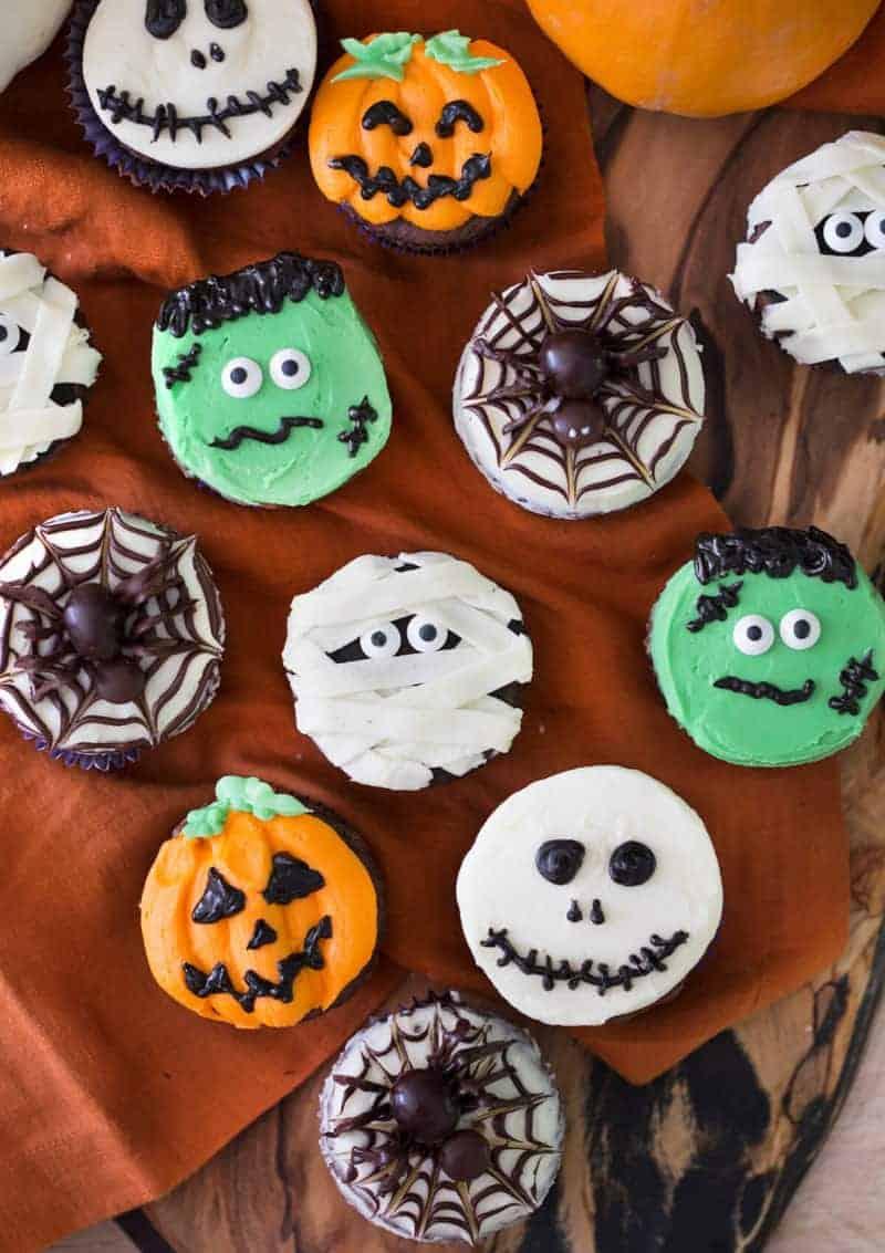 halloween cupcakes