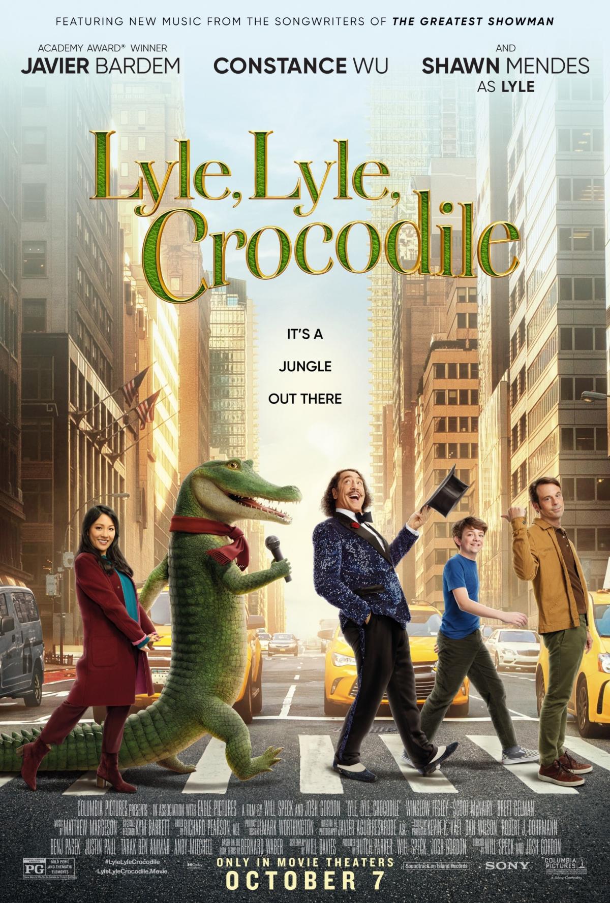 lyle lyle crocodile poster