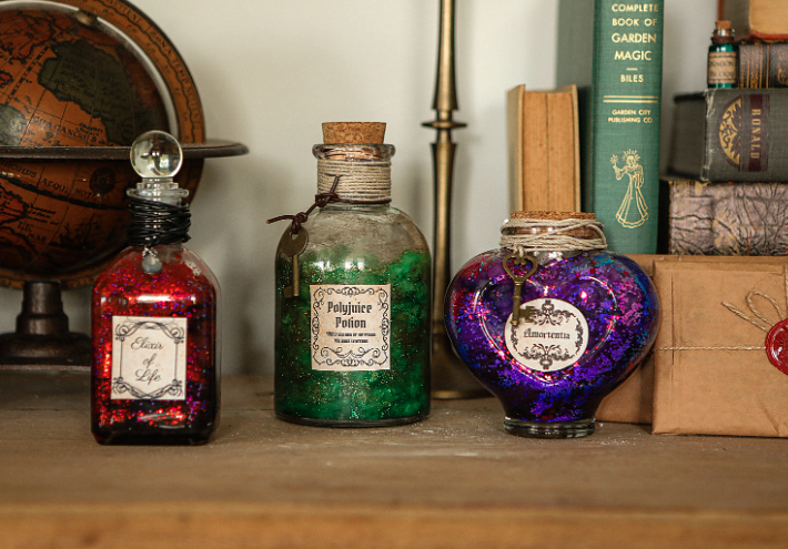 potion bottles