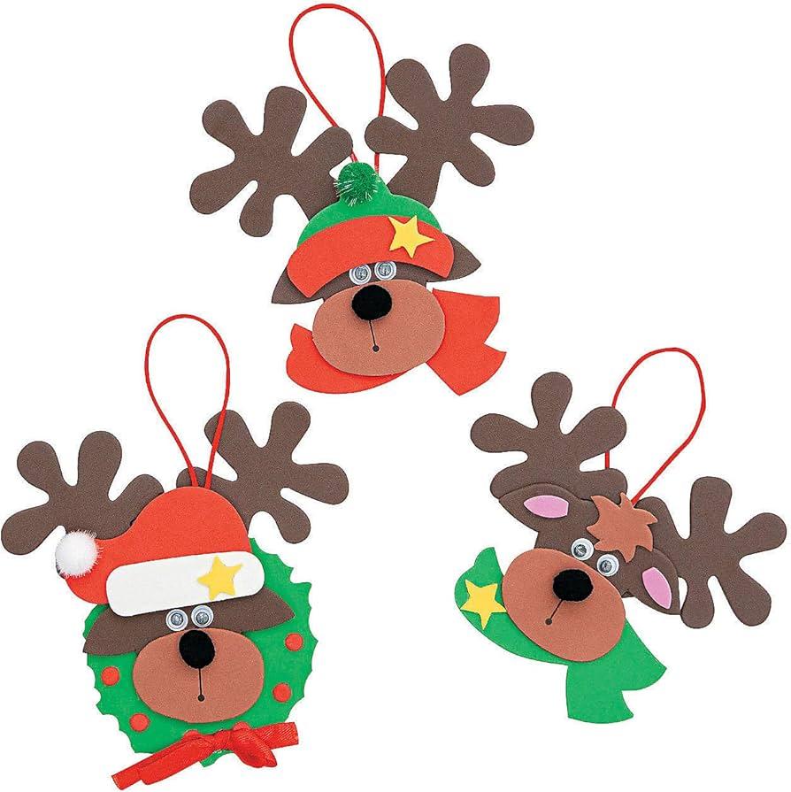 Image of reindeer ornaments