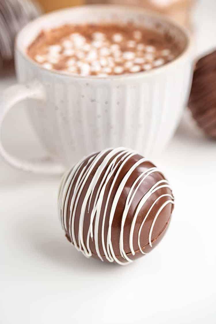 hot chocolate bomb