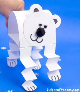 Image of animal paper puppet