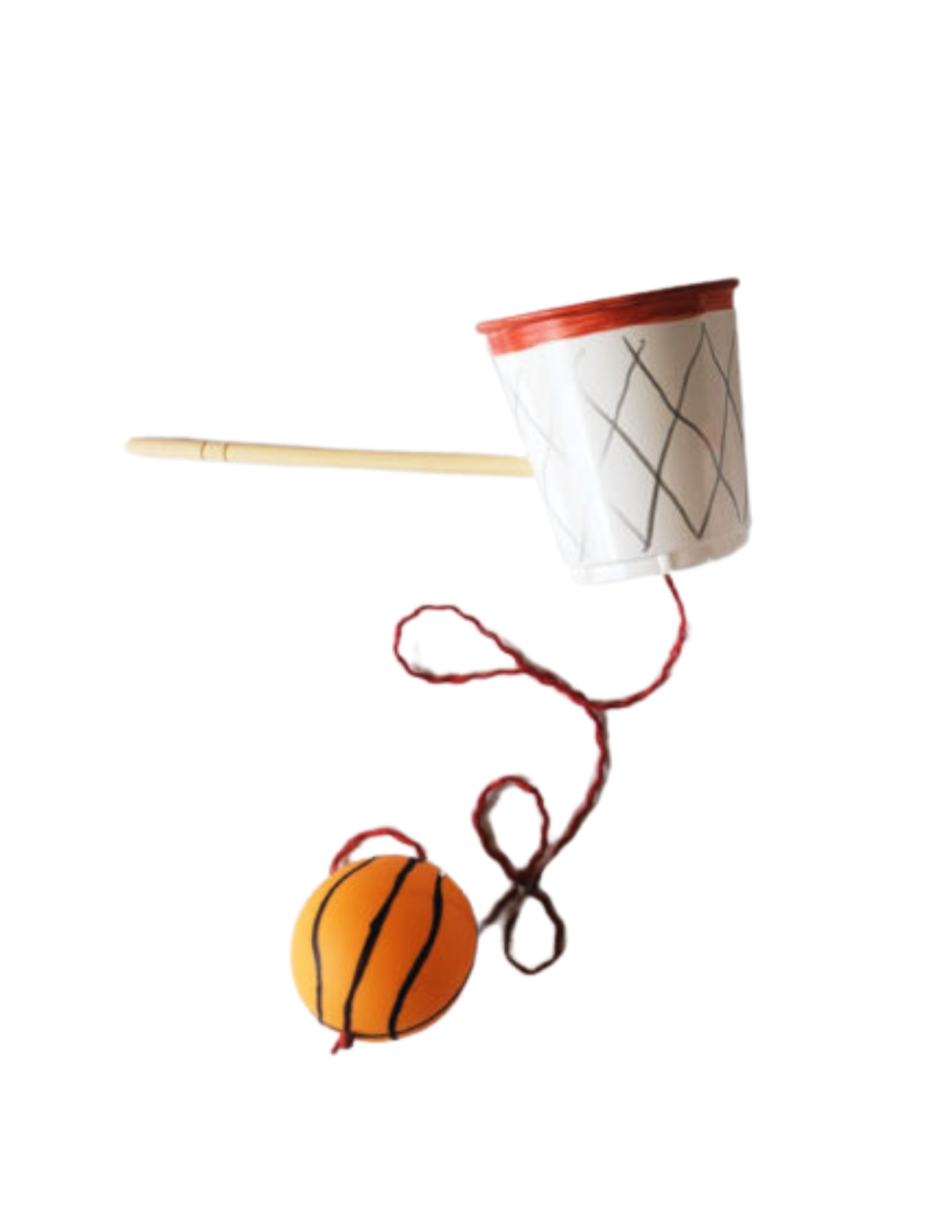 Image of a DIY basketball game